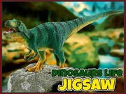 Dinosaurs Life Jigsaw Game Online