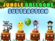 Jungle Balloons Subtraction Game Online