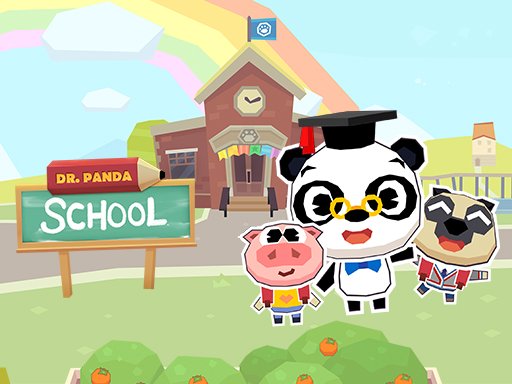 Dr. Panda School Game Image Dr. Panda School Game