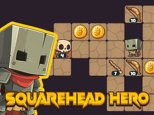 Squarehead Hero Game Image Squarehead Hero Game