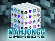 Play Mahjong Dimensions Blue Mahjong Dimensions Blue Game Online