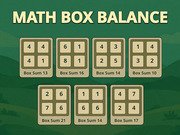 Play Math Box Balance Math Box Balance Game Online