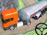 Off Road Oil Tanker Transport Truck Game Online