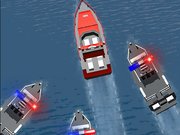 Police Boat Chase Game
